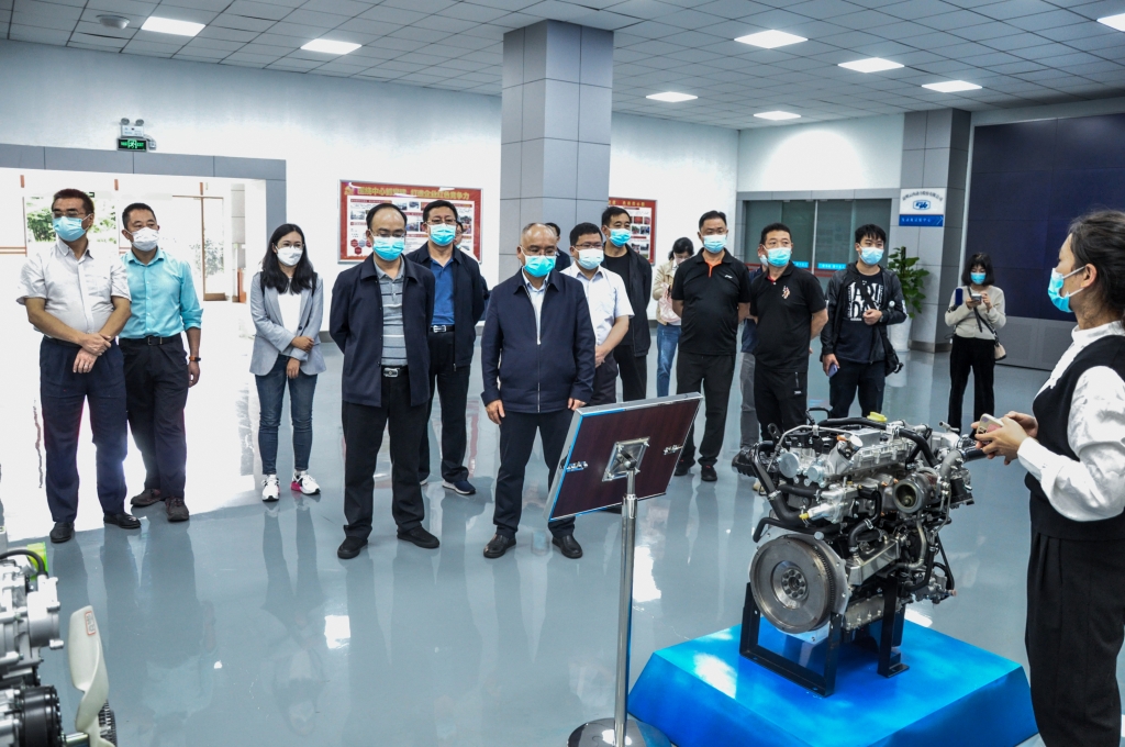 昆明市人大常委会相关向导到CQ9·电子官方网站动力开展调研